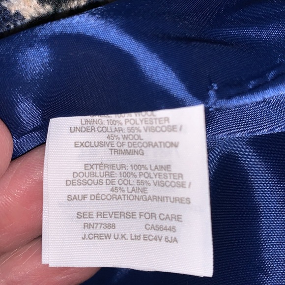 J Crew Wool Blazer Size 14 - Picture 5 of 7